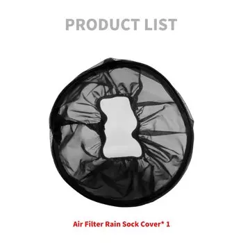 Водонепроницаемый мотоциклетный воздушный фильтр, дождевик, пылезащитный чехол для Harley Dyna Sportster Touring Softail, комплекты воздухоочиститель