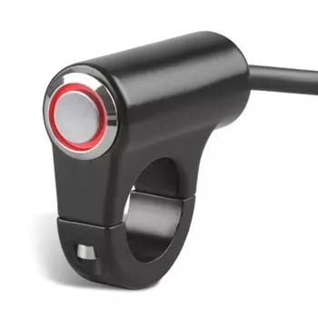 Водонепроницаемый переключатель на руль мотоцикла, 22 мм, 7/8 дюйма, 12 В