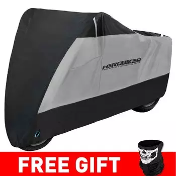 Водонепроницаемый пыленепроницаемый чехол для мотоцикла, чехол для мотоцикла с УФ-защитой для дома и улицы, чехол от дождя для мотоцикла