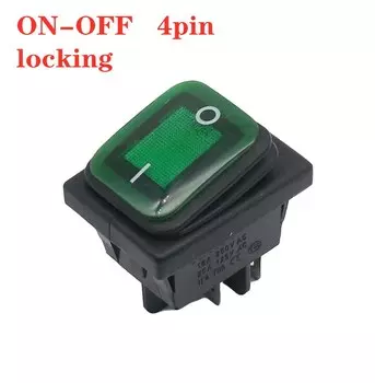 Водонепроницаемый рокерный переключатель PINANWZ 6-контактный