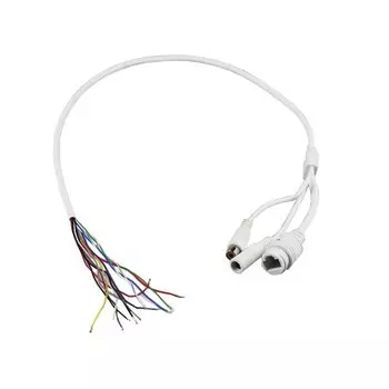 Водонепроницаемый сетевой кабель POE+аудио 0,7 м