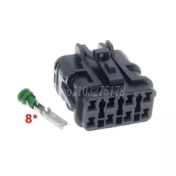 Водонепроницаемый штекер для автомобильного масляного/топливного насоса Hyundai, 1 комплект, 8 контактов, 7222-7484-40, 7123-7484-40