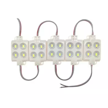 Водонепроницаемый SMD5630 4 светодиода светодиодный модуль DC12V белая светодиодная подсветка внутреннего/наружного освещения