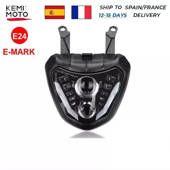 Водонепроницаемый Светодиодный прожектор для мотоциклов Yamaha MT 07 FZ 07 MT07 MT-07 2014 2015 2016 2017