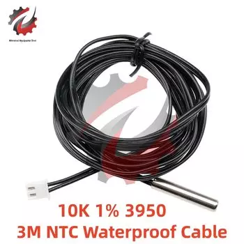 Водонепроницаемый термодатчик Aideepen NTC 10K 1% 3950 50см