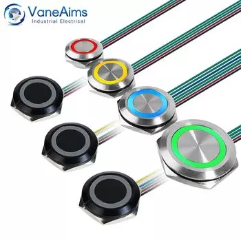 Водонепроницаемый ультракороткий кнопочный переключатель VaneAims