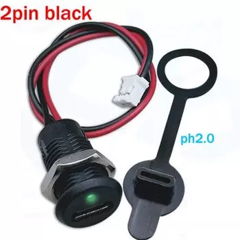 Водонепроницаемый USB C разъем для зарядки LAJQTAO