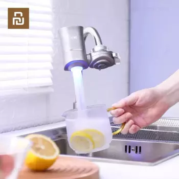 Водоочиститель Youpin для кухонного смесителя, 5-ступенчатый фильтр с ультрафиолетовой стерилизацией