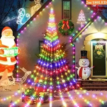 Водопадные LED гирлянды CZSAE для праздника