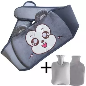 Водяная грелка Коала + розовая 1 л