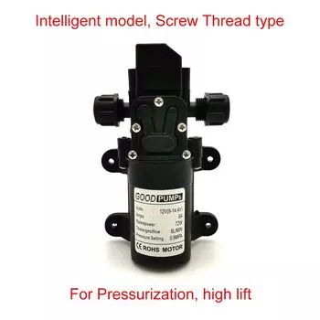 Водяной насос Jovtop диафрагменный 12В 72Вт