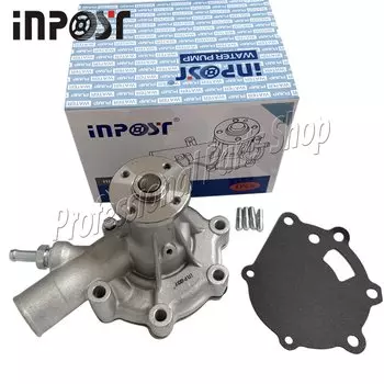 Водяной насос MM409302 для Mitsubishi S4L S3L S3L2 K3B K3C K3D K3E Hoflader Terex Iseki