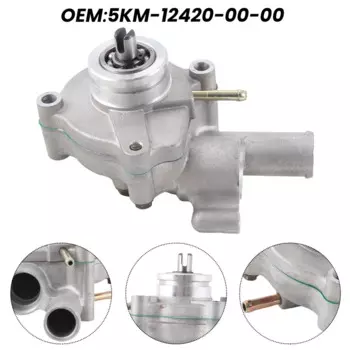 Водяной насос в сборе подходит для Yamaha Гризли 660 YFM660 2002-2008 5KM-12420-00-00 запасные части
