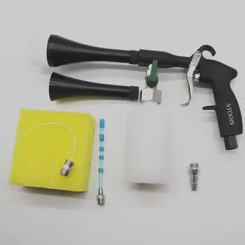 Водяной пистолет высокого давления, для сухой чистки автомобиля, для удаления пыли, металлический водяной пистолет, Глубокая очистка, инструмент для чистки торнадо