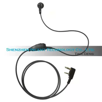 VOIONAIR 5 шт./лот вакуумные наушники гарнитура PTT Mic для Kenwood TK-2101 TK-2107 TK-2207 TK-270 TK-3118 TK-3160