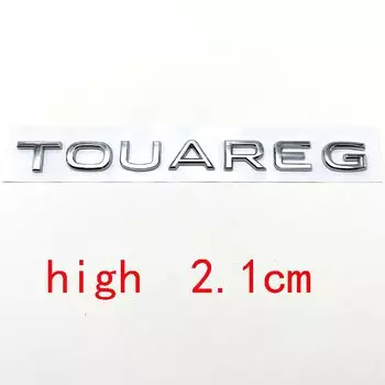 Volkswagen 3D ABS TOUAREG автомобильный буквенный логотип наклейка хвостовой бампер значок авто задний багажник эмблема наклейки аксессуары для стайлинга