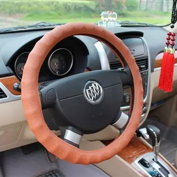 Волна круг горячая Распродажа штамповка чехол рулевого колеса автомобиля комплект четыре сезона общего направления обивки автомобиля