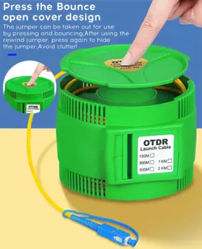 Волоконно-оптический кабель COMPTYCO SC/APC ~ SC/UPC OTDR, 1000/2000 м