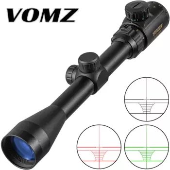 VOMZ 3-9x40 EG красный/зеленый охотничий прицел с подсветкой, золотой оптический прицел, снайперский охотничий прицел с оленями