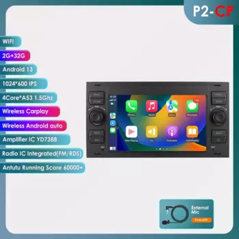 Восьмиядерный автомобильный мультимедийный плеер с GPS-навигацией для Ford c-Max Connect Fusion Galaxy Mondeo s-Max Focus Fiesta Kuga Transit