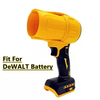 Подходит для Dewalt 20 В, аккумуляторная воздуходувка, струйный турбовентилятор, портативный жестокий вентилятор, высокоскоростная воздушная тряпка для очистки клавиатуры, волос автомобиля