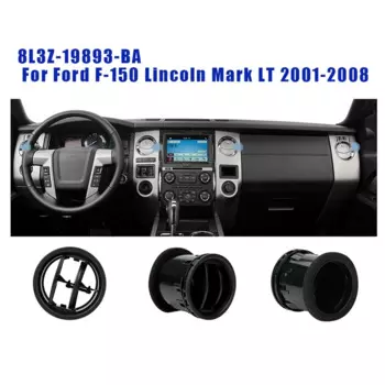 Воздуховод для приборной панели 8L3Z-19893-BA для Ford F-150 Lincoln Mark LT 2001-2008, воздуховод кондиционера