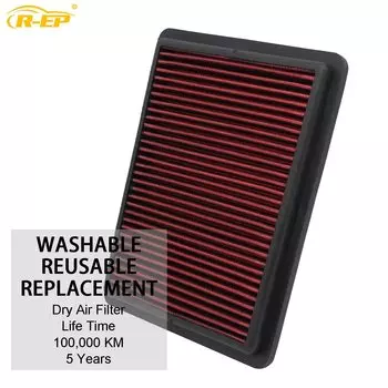 Воздухозаборник холодного воздуха для Chevrolet Equinox GMC, моющийся многоразовый фильтр высокой пропускной способности для Chevrolet Equinox, 1,5 л, 1,6 л, 2,0 л