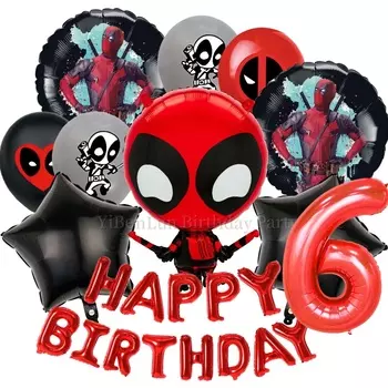Воздушные шары Дэдпул