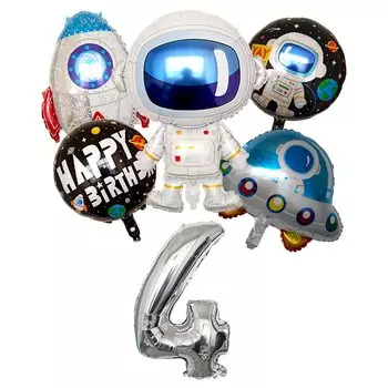 Воздушные шары "Космос" KUKUZHU