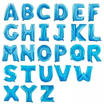 Воздушные шары с буквами CHLEZI 40 дюймов