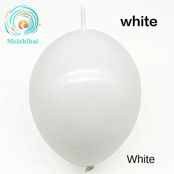 Шары воздушные 6/10/12 дюйма с толстым хвостом, 50 шт.