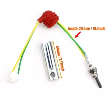 Воздушный дизельный обогреватель 12 В/24 В, керамическая свеча накаливания, ключ зажигания для Webasto Eberspacher 3-8 кВт, автомобиль, грузовик, фургон, лодка