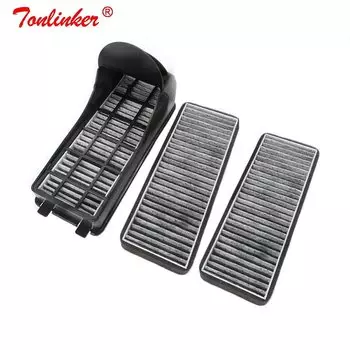 Воздушный фильтр, 3 шт., для Volkswagen Polo 2011-2019, jetta, Santana 2011-2019/Skoda Fabia Rapid 2011-19, автомобильный внешний фильтр в сборе