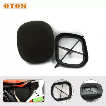 Воздушный фильтр для KEWS K16 с кронштейном, фильтр для воздухозаборника мотоцикла с высоким потоком, для KTM TE FC