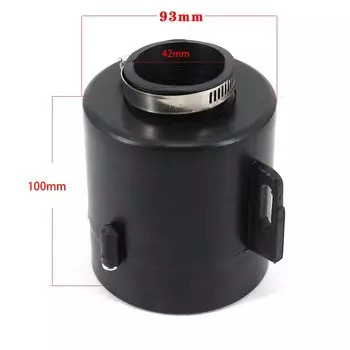 Воздушный фильтр для мотоцикла 42 мм, для мопеда, скутера, внедорожника, питбайка, мотоцикла, 150 куб. См, скутера, газового скутера