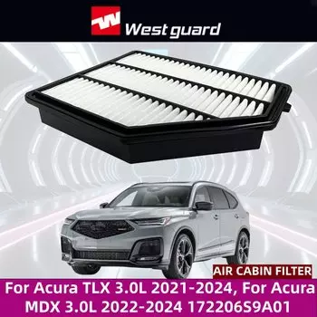Воздушный фильтр двигателя для Acura TLX 3.0L 2021-2024, для Acura MDX 3.0L 2022-2024 172206 S9A01