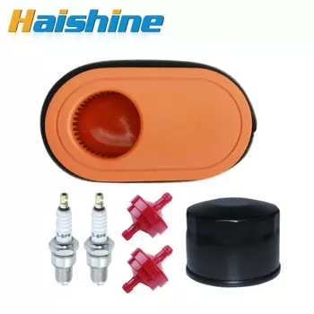 Воздушный фильтр, масляный фильтр, Свеча зажигания для Craftsman Powermore 420CC T1000 T1200 R1000 LT4200 CC760ES, газонокосилка