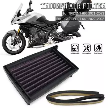 Воздушный фильтр мотоцикла для TRIUMPH TRIDENT 660 2021-2023 TIGER SPORT 660 2022-2023