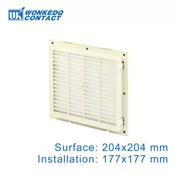 Воздушный фильтр панели WONKEDQ для вытяжного вентилятора 120 мм