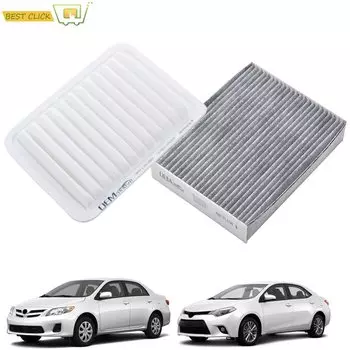 Воздушный фильтр пыльцы двигателя для Toyota Corolla Altis 2009 2010 2011 2012 2013 2014 2015 2016 2017 2018 2019 1.8L 2ZR-FE
