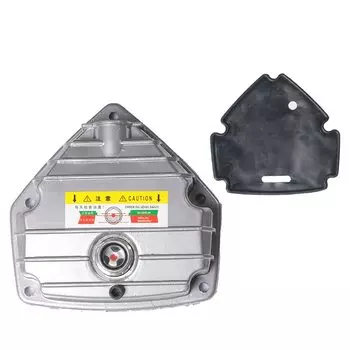 Воздушный насос TUXING 4500PSI 300BAR PCP, запасные части для воздушного компрессора, передняя крышка и резиновая прокладка, для двухцилиндрового компрессора