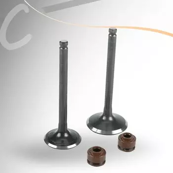 Впускной выпускной клапан мотоцикла, уплотнение пружины, уплотнение в сборе для Lifan LF 125 140 150cc, горизонтальные двигатели, велосипед для грязи, квадроцикл, квадроцикл