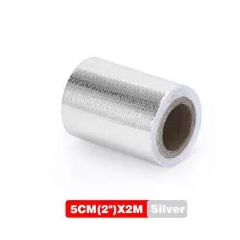 VR-2 "x 1 2 5 10 метров алюминиевая усиленная лента с клейкой подложкой, термозащитный экран, устойчивая пленка для впуска для BMW VR1613