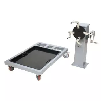 Вращающаяся подставка для ремонта дизельного топлива двигателя 500 кг, откидная рама двигателя