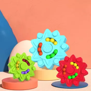 Вращающаяся волшебная игрушка-Боб, ручной Спиннер для офиса, снятие стресса, тревога, головоломка для декомпрессии, детский и взрослый