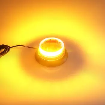 Вращающийся аварийный стробоскоп, Рабочая лампа 9-28 в, пожарная машина, красная мигающая лампа, магнитный маячок, световой индикатор, желтый сигнал