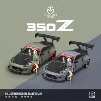Время Micro 1:64 модель автомобиля 350Z сплав литой спортивный автомобиль коллекционный дисплей