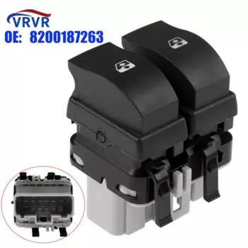 Новый Электрический переключатель стеклоподъемника VRVR 8200187263 10 контактов 7711368079 8200414962 для Renault Megane II Laguna II MK2 Scenic