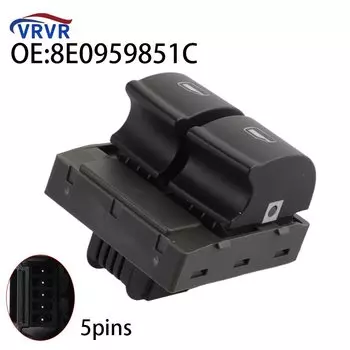 VRVR 8E 0959851 C кнопка главного переключателя стеклоподъемника для Audi A4 S4 2005-2008 R8 2007-2012 TT 2011-2014 RS4 2006-2008