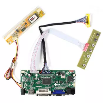 VSDISPLAY HD-MI VGA драйвер для самостоятельной сборки board Для 1440x900 30pin CLAA154WP05 B170PW03 N154C3 LP171WP4 B170PW03 1CCFL ЖК-панель и т. Д.